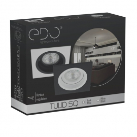 Spot TULID SQ Black White EDO777534