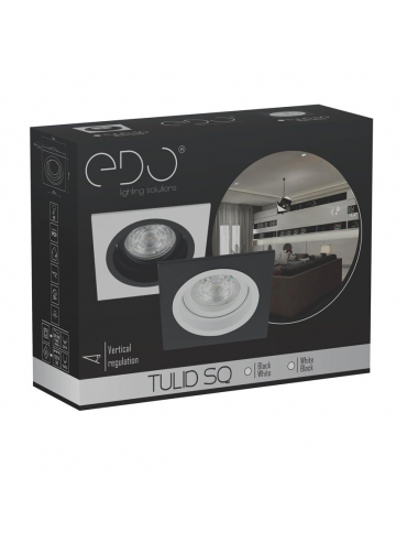 Spot TULID SQ Black White EDO777534