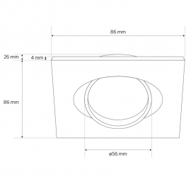 Spot VIERA Chrome EDO777305