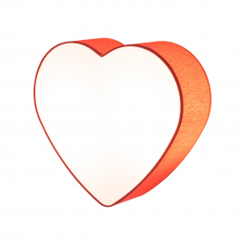 Lampa sufitowa HEART RED 10777
