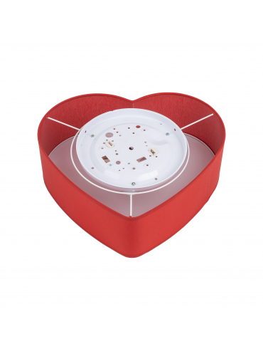 Lampa sufitowa HEART RED 10777