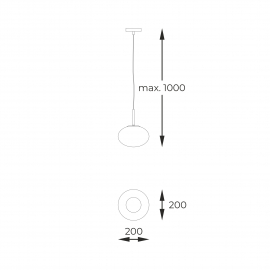 Lampa wisząca OMI 1182