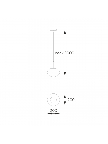 Lampa wisząca OMI 1183