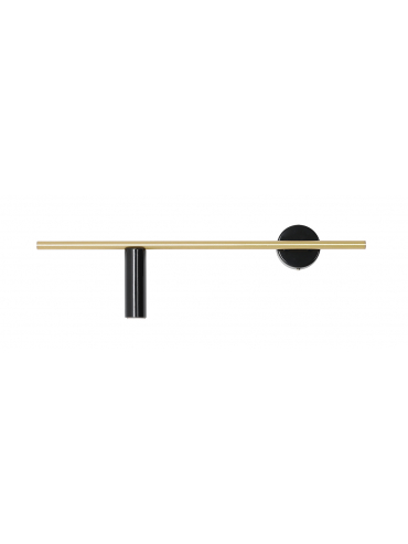 Kinkiet TREVO BLACK BRASS  1083C40
