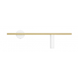 Kinkiet TREVO WHITE BRASS  1097C40_2