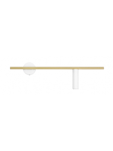 Kinkiet TREVO WHITE BRASS  1097C40_2