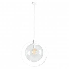 Lampa wisząca AURA WHITE TRANSPARENT 1065G