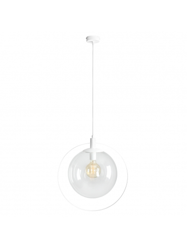 Lampa wisząca AURA WHITE TRANSPARENT 1065G