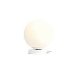 Lampa biurkowa BALL WHITE M 1076B_M