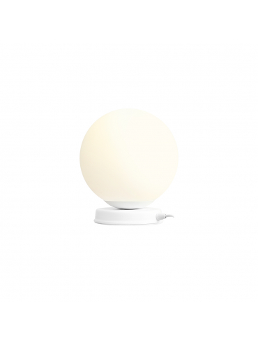 Lampa biurkowa BALL WHITE M 1076B_M