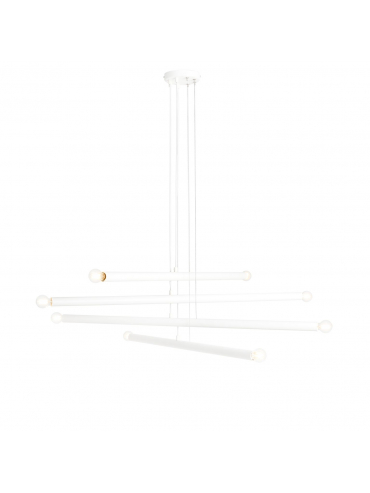 Lampa wisząca TUBO 8 WHITE 1072P