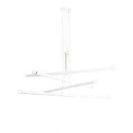 Lampa wisząca TUBO 10 WHITE 1072M