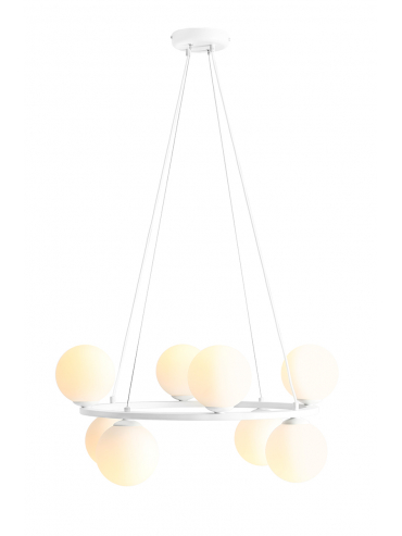 Lampa wisząca KRONE 8 WHITE 1085P