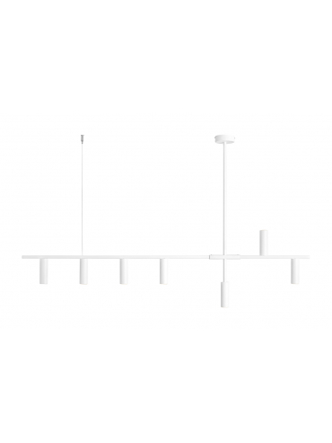 Lampa wisząca TREVO 7 ALL WHITE 1104T