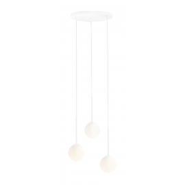 Lampa wisząca BOSSO 3 RING WHITE 1087E_R
