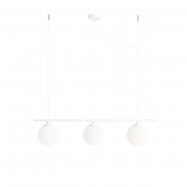 Lampa wisząca BERYL GLASS 3 WHITE 1006E