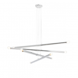 Lampa wisząca TUBO 8 CHROME 1072P4