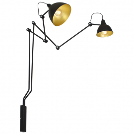 Kinkiet AIDA 2 BLACK  843D