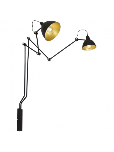 Kinkiet AIDA 2 BLACK  843D