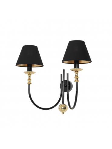 Kinkiet ROMA 2 BLACK 1118D1