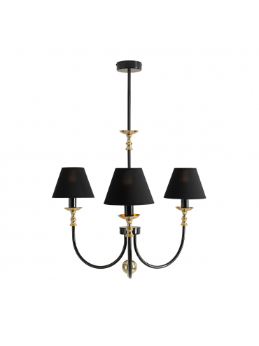Żyrandol ROMA 3 BLACK 1118E_1