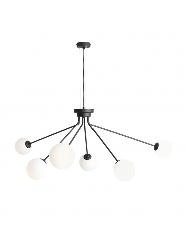 Lampa wisząca HOLM 6 BLACK 1082K1