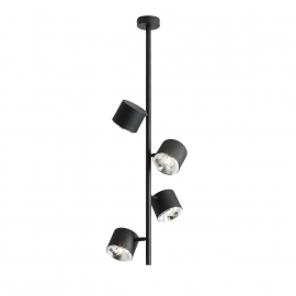 Lampa sufitowa BOT 4 BLACK PIONOWY 1047PL_L2