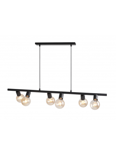 Lampa wisząca BIKER 6 BLACK 942K_L
