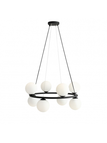 Lampa wisząca KRONE 8 BLACK 1085P1