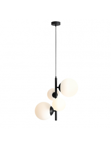 Lampa wisząca BLOOM 4 BLACK 1091L1