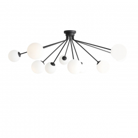 Lampa sufitowa HOLM 10 BLACK 1082PL_M1