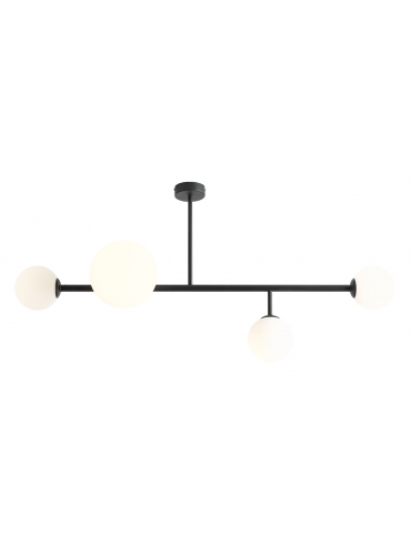 Lampa sufitowa DIONE 4 BLACK 1092PL_L1
