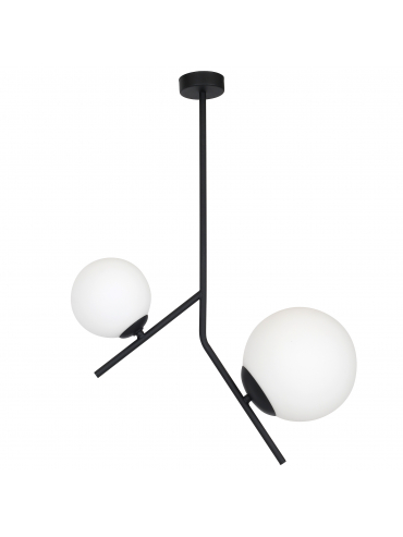 Lampa sufitowa GALLIA 2 BLACK 1095PL_H1
