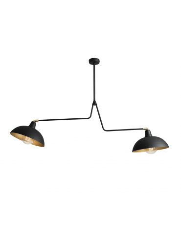 Lampa sufitowa ESPACE 2 BLACK 1036H1
