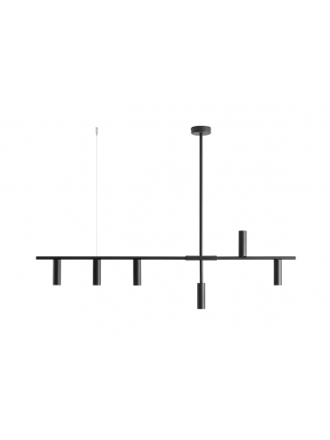 Lampa wisząca TREVO 6 ALL BLACK 1104K1