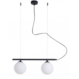 Lampa wisząca BERYL GLASS 2 BLACK 1006H1