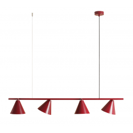 Lampa wisząca FORM 4 RED WINE 1108L15
