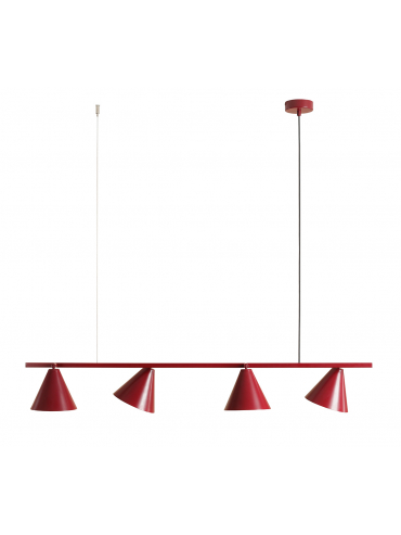 Lampa wisząca FORM 4 RED WINE 1108L15