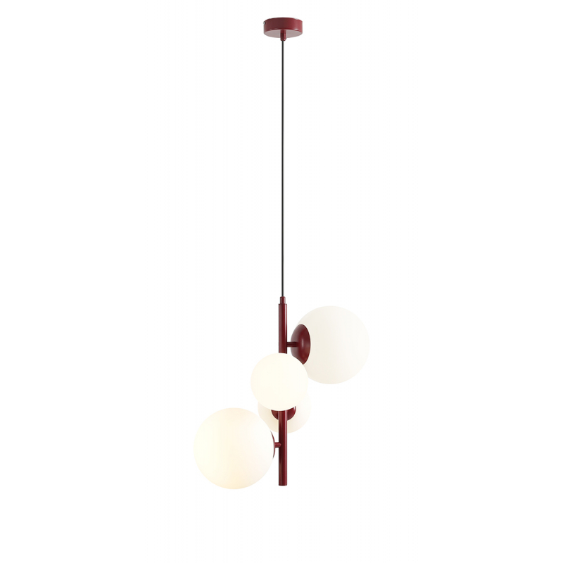 Lampa wisząca BLOOM 4 RED WINE 1091L15