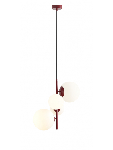 Lampa wisząca BLOOM 4 RED WINE 1091L15
