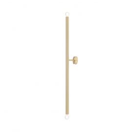 Kinkiet TUBO 2 BRASS L 1072D40_L
