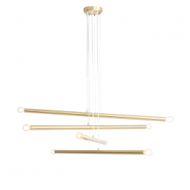 Lampa wisząca TUBO 8 BRASS 1072P40