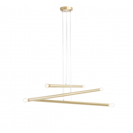Lampa wisząca TUBO 6 BRASS 1072K40