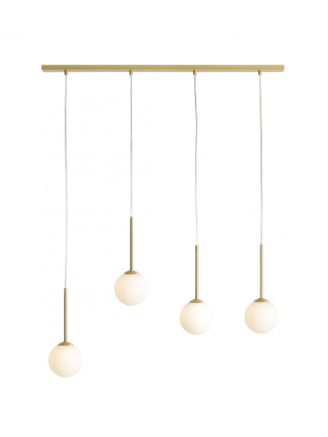 Lampa wisząca BOSSO 4 BRASS 1087L40