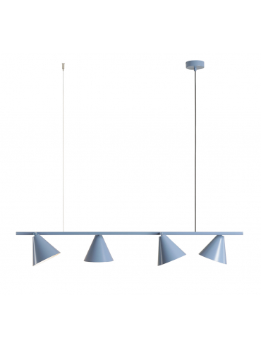 Lampa wisząca FORM 4 DUSTY BLUE 1108L16