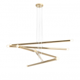 Lampa wisząca TUBO 10 GOLD 1072M30