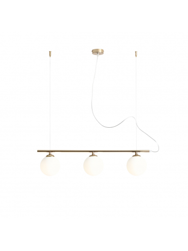 Lampa wisząca BERYL GLASS 3 GOLD 1006E_30