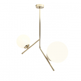 Lampa sufitowa GALLIA 2 GOLD 1095PL_H30