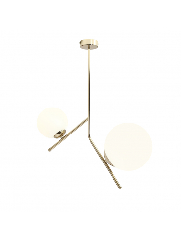 Lampa sufitowa GALLIA 2 GOLD 1095PL_H30