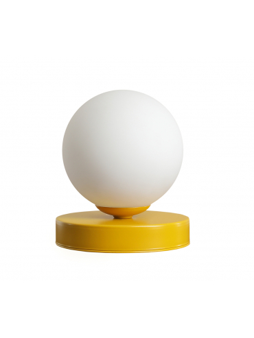 Lampa biurkowa BALL MUSTARD S 1076B14_S